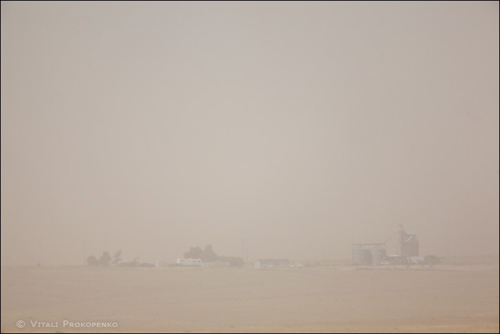 Dust Storm in Cenral Washington